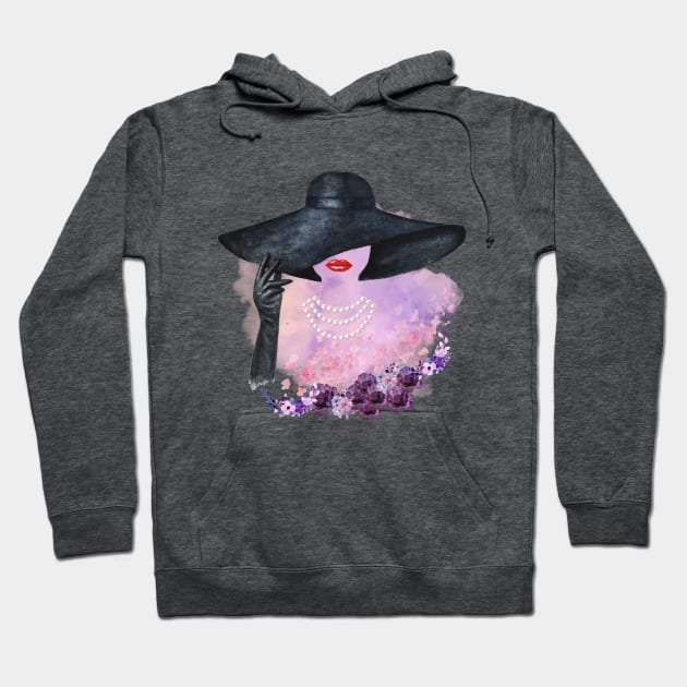 Black hat princess Hoodie by designfurry 